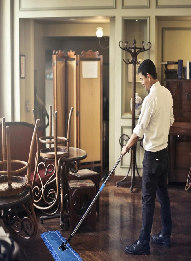 Tinsky 3 Pack 36 Inch Dust Mop Replacement Head Washable Medium Microfiber Mop Head for Commercial and Residential Use - Image 5